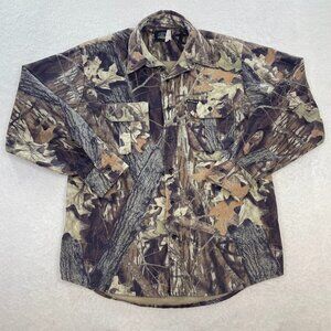 VTG Wolf Mountain Long Sleeve Men’s Camo Mossy Oak Hunting Break Up Shirt